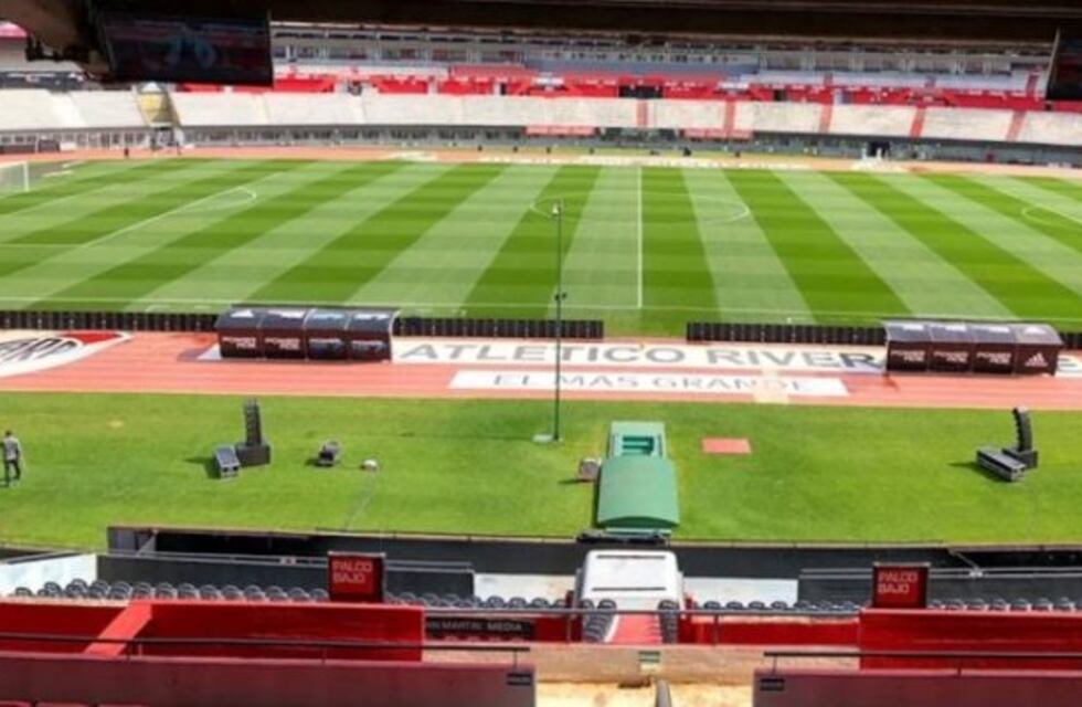 Cómo funciona el "campo de juego inteligente" que instaló River en el estadio Monumental