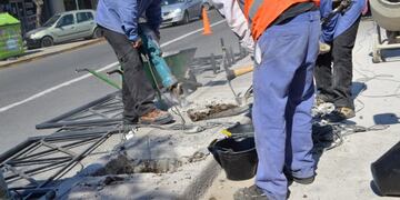 Las obras estarán listas a principios de noviembre\u002E (Prensa Municipalidad de Rosario)