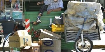 Buscan a cartonero desaparecido en Tunuyán\u002E