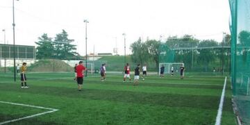 La muerte se produjo en el complejo de canchas de fútbol de Baigorria y Circunvalación\u002E