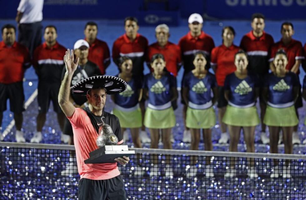 Del Potro venció a Kevin Anderson y se quedó con el ATP de Acapulco