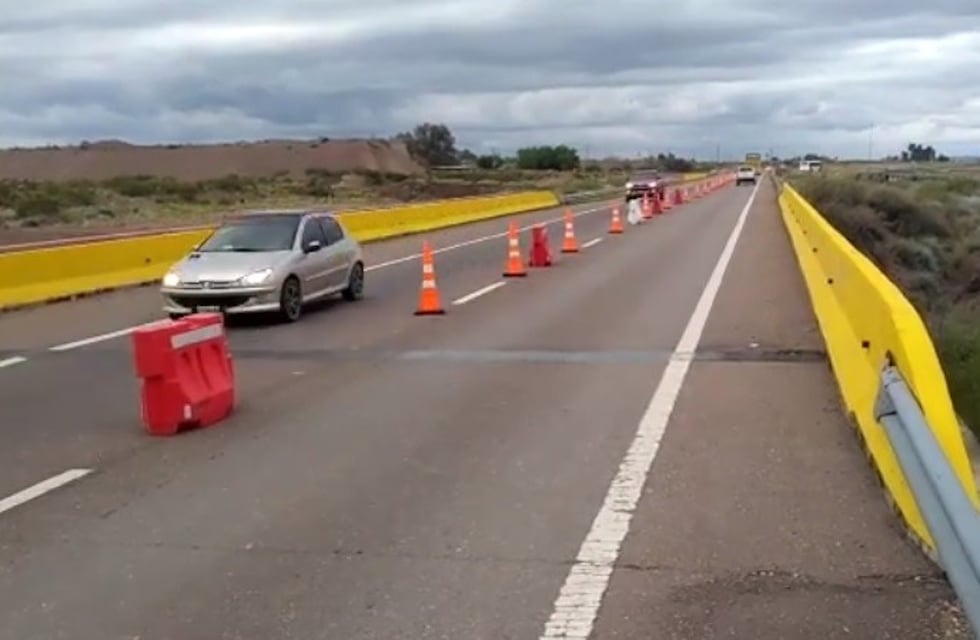 Con un bypass habilitaron el puente de la ruta 40