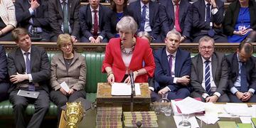 El Parlamento británico volvió a rechazar el acuerdo del Brexit\u002E (REUTERS)