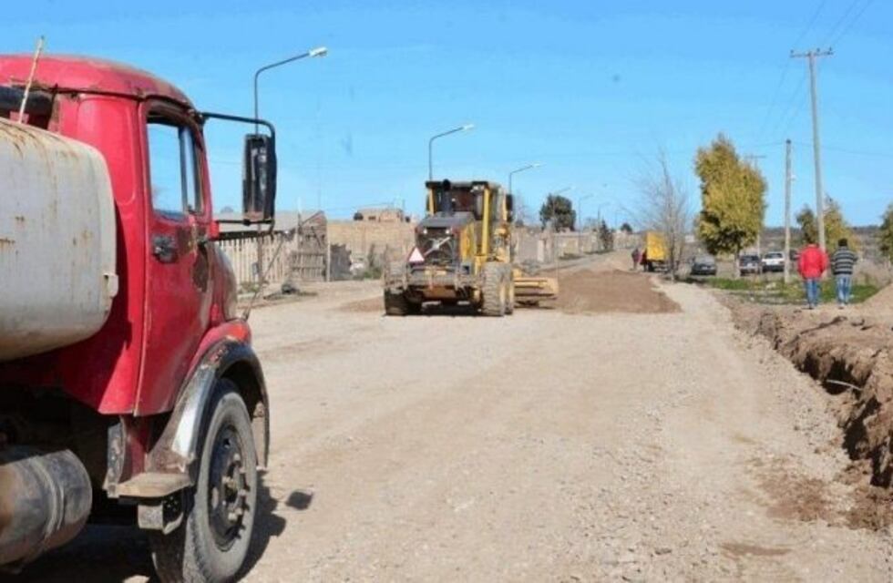 Comenzaron los trabajos viales en los barrios 30 de Marzo, 22 de Abril y Nehuén