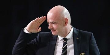 Infantino anunció su reelección
