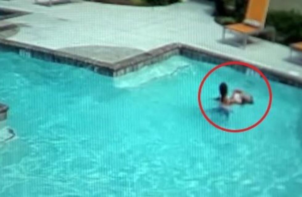 Video: tiene 10 años y salvó a su hermanita de morir ahogada en la pileta