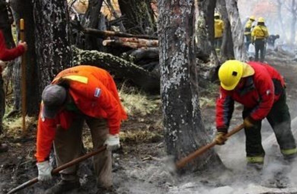 Dos incendios obligaron a actuar a la brigada del CAP de El Chaltén