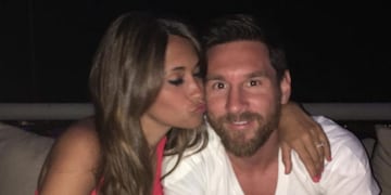 Messi y Antonella boda