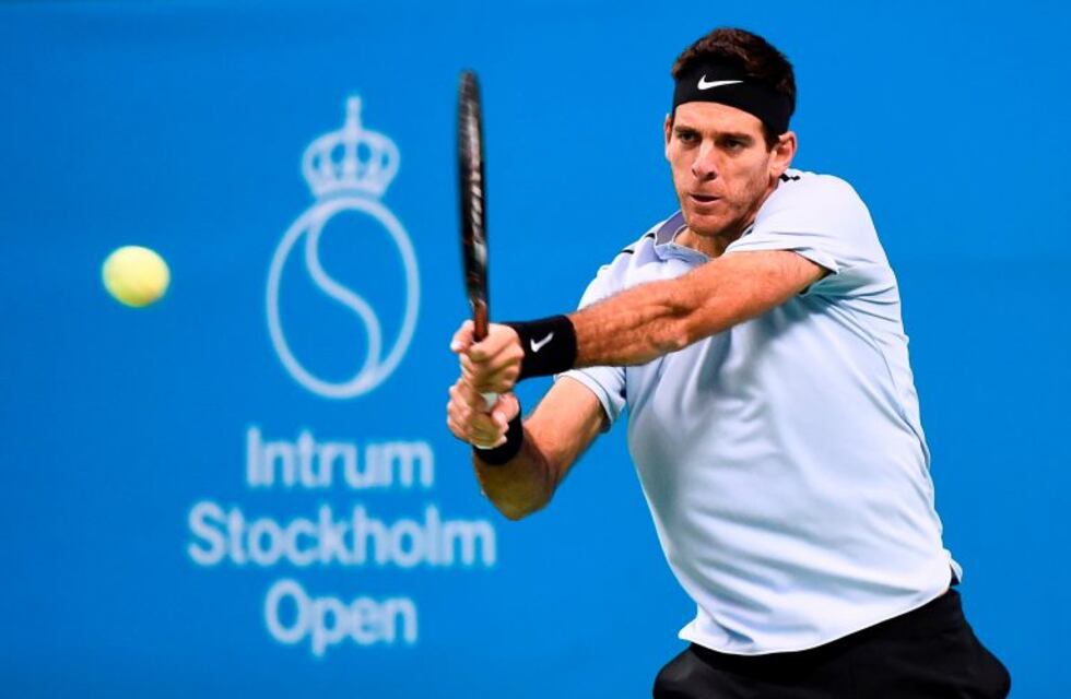 Estocolmo: Del Potro se clasificó a la final al derrotar al español Fernando Verdasco