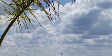 Carlos Paz, nublado\u002E (Foto: gentileza Federico Cavagni)\u002E