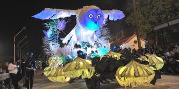 60º Fiesta Nacional y Provincial de Carrozas Estudiantiles Gualeguaychú\u002E\nCrédito: Prensa Carrozas