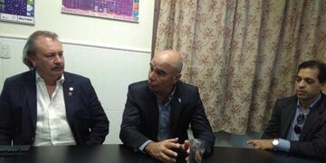 El candidato a presidente del Frente NOS, Juan José Gómez Centurión, visitó la provincia de Formosa en el marco de su gira de campaña con miras a octubre