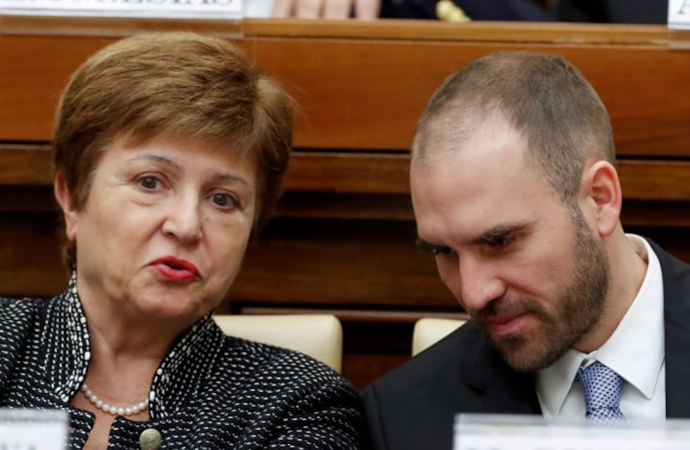 Martín Guzmán se reunió con la titular del FMI y mostró "satisfacción por el intercambio constructivo"