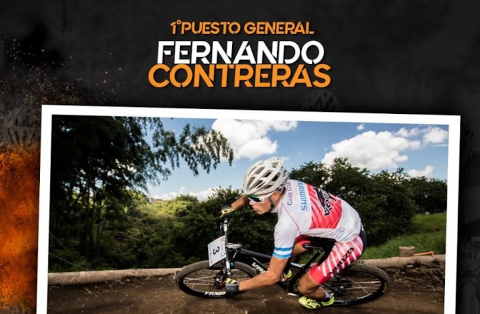 El mendocino Contreras ganó el Rally de Mountain Bike