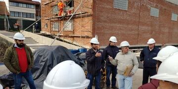 Tras ser autorizados por el Gobiernos, ingenieros marplatenses reinician sus actividades (Foto: Centro de Ingenieros de Mar del Plata Facebook)