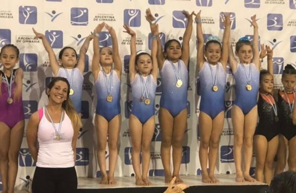 Notable cosecha de medallas del Gimnasio 3D del club Rosario