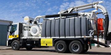 camión succionador