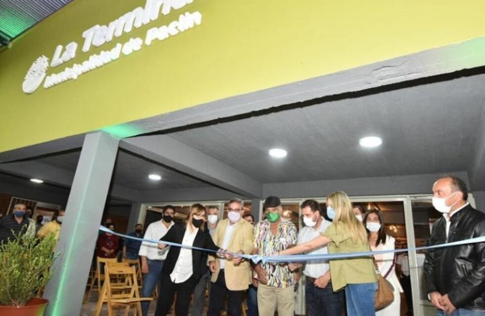 Inauguraron la refuncionalización de la Terminal de Ómnibus de Paclín