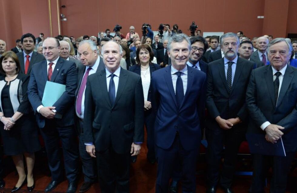 Macri se reunió con Lorenzetti en la Casa Rosada y hablaron de "temas institucionales"