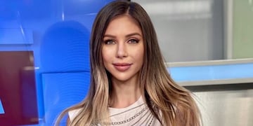 Romina Malaspina encandiló con un look detrás de cámara