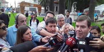 Montenegro ratificó el compromiso de la Municipalidad para hallar a Claudia Repetto (Foto: Ahora Mar del Plata)