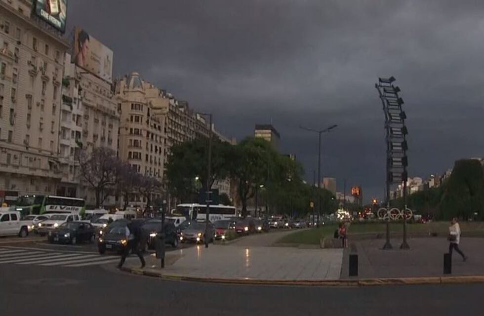 Fuertes vientos, tormenta y granizo en Buenos Aires y alrededores