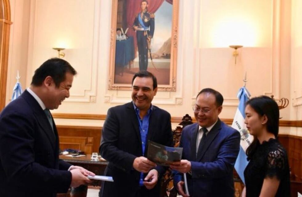 Gustavo Valdés se reunió con empresarios chinos