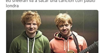 Paulo Londra hará un tema con Ed Sheeran\u002E