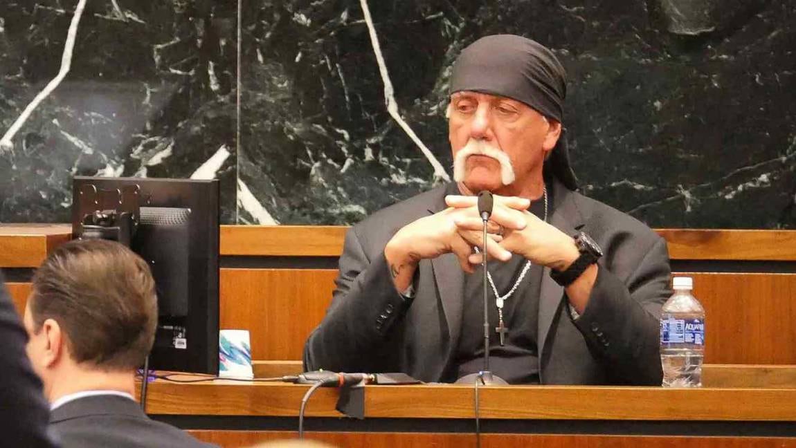 Hulk Hogan le ganó un millonario juicio a una página web que difundió un video íntimo