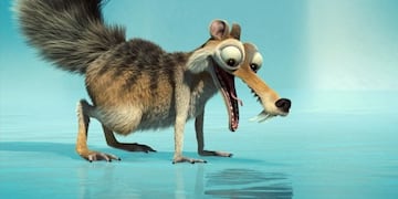 Scrat en La era de Hielo (Foto: captura)\u002E