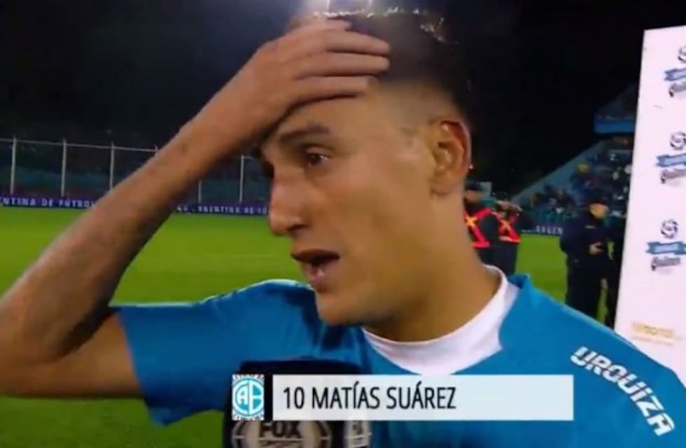 Matías Suárez podría perderse también el juego ante Independiente