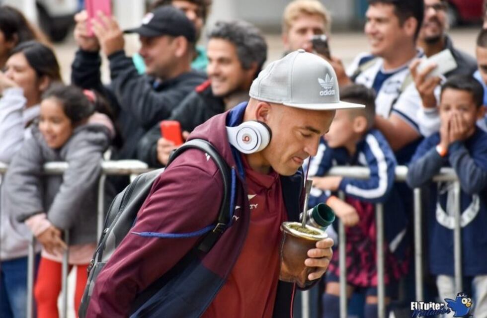 El Tanque Silva, en clima de fútbol argentino