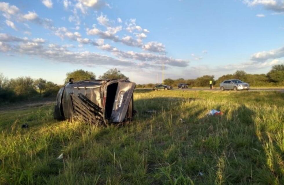 Un hombre murió tras volcar en la Autopista de las Serranías Puntanas