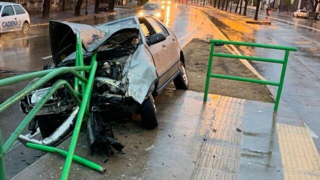 Accidente en Sabattini al 1700\u002E Foto de Cadena3\u002Ecom,