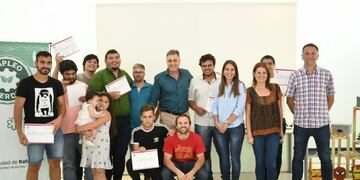 Este martes se realizó la ntrega de certificados de \