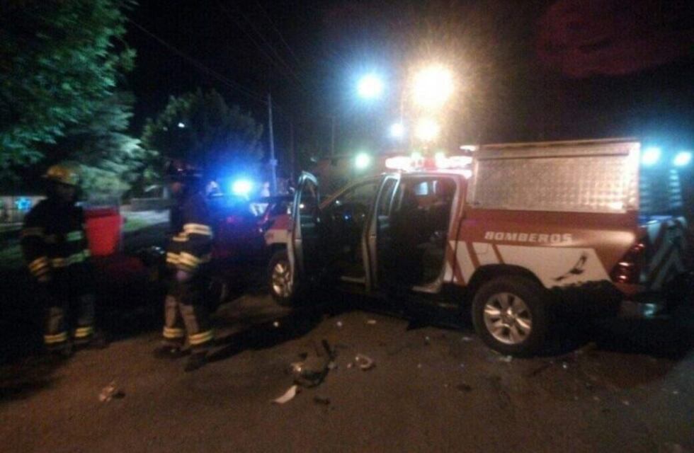 Nochebuena accidentada: fue hospitalizado tras chocar de frente contra un auto