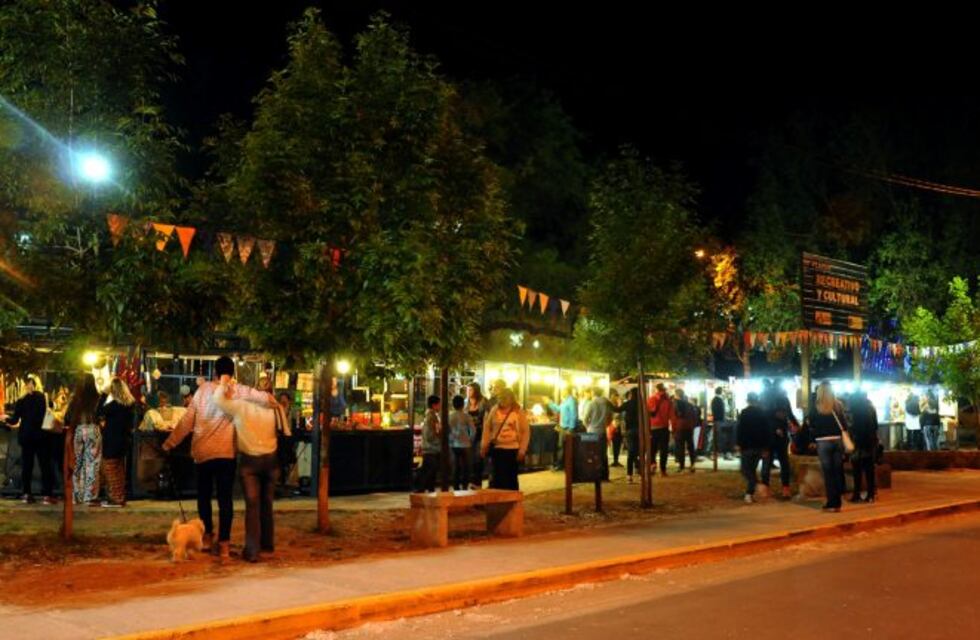 Apertura de feria en Mina Clavero