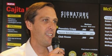 Martín García, franquiciado de McDonald´s de en Posadas