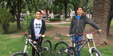 Los hermanos Ludueña (Gentileza Mas Radio)