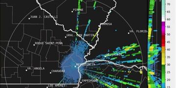 Las lluvias se extenderán durante toda la semana\u002E (Imagen Servicio Meteorológico Nacional)
