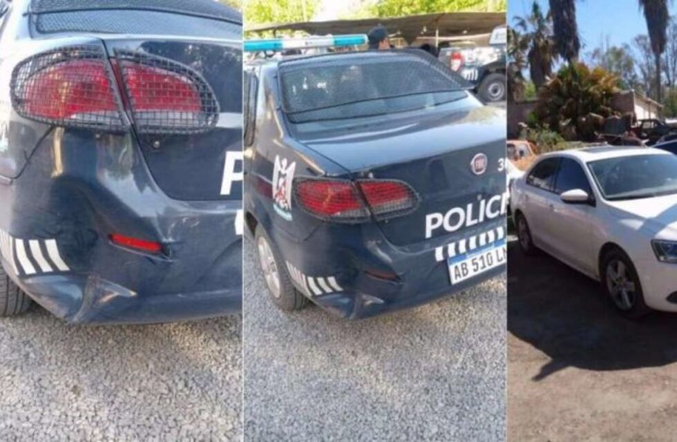 Alcoholizado, chocó un móvil policial y huyó en contramano en Lavalle