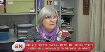 Viuda de quien falleciera por COVID-19 en Rafaela