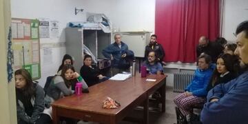 Docentes de la ex ENET 1 en retención\u002E