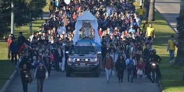 Imágenes de la peregrinación a San Lorenzo realizada en 2017\u002E