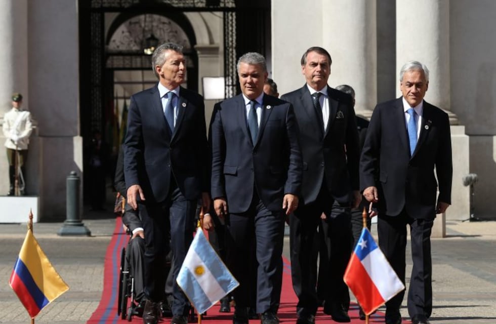 En el lanzamiento del Prosur, Macri pidió "soluciones duraderas"