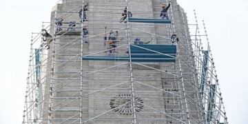 Volvieron a extender el plazo de final de obra del Monumento a la Bandera