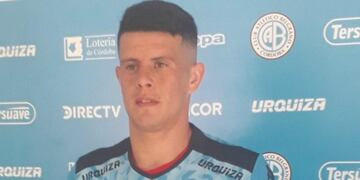 Marcelo Estigarribia, flamante refuerzo de Belgrano\u002E (@jdanibarcelo)
