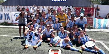 Campenas Albicelestes, como en 2017\u002E El título se va para Nueva Italia\u002E