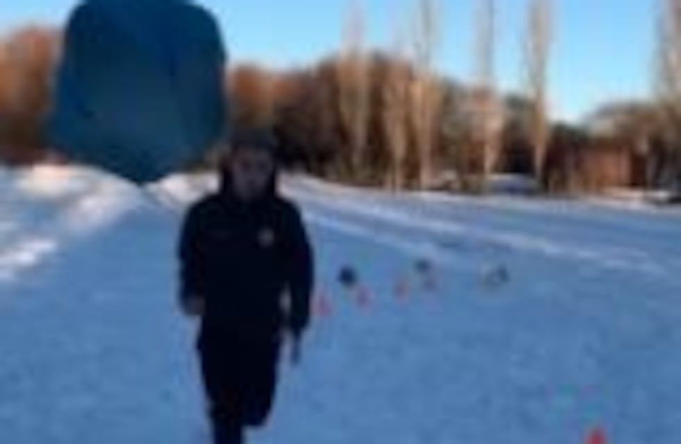 Entrenar bajo la nieve y en tiempos de pandemia