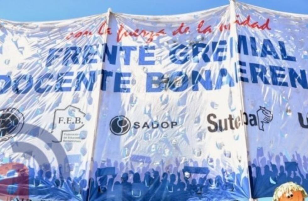 Jornada de lucha del Frente Gremial Docente